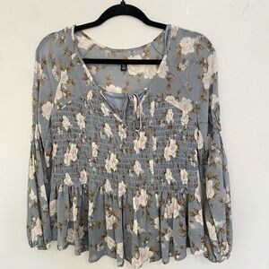 american eagle floral top